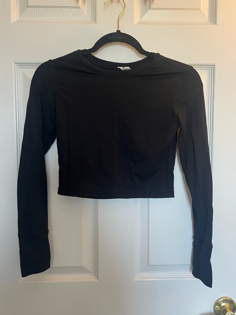 Paragon Black Long Sleeve Workout Top